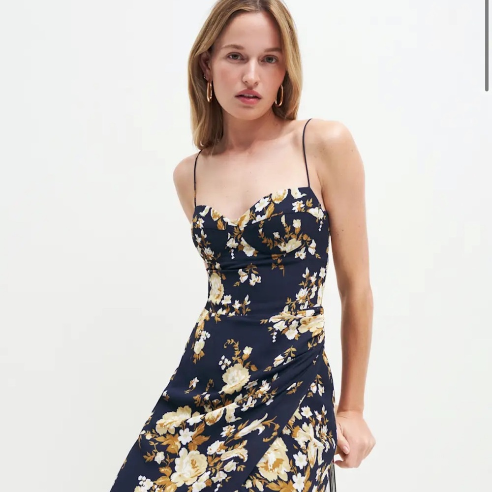 Reformation Kourtney Dress in Divinity